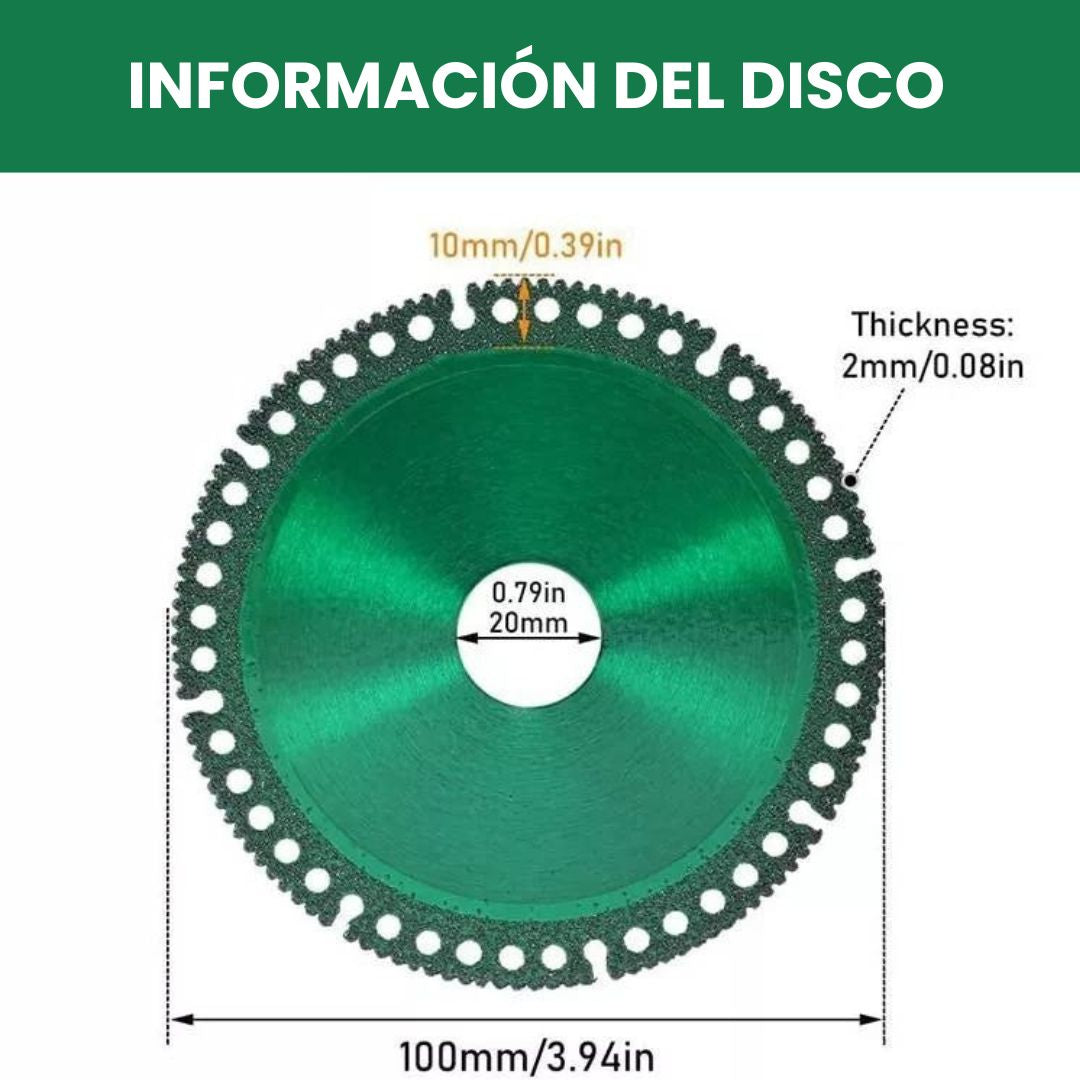 Disco De Diamante Indestructible - Oferta 2x1