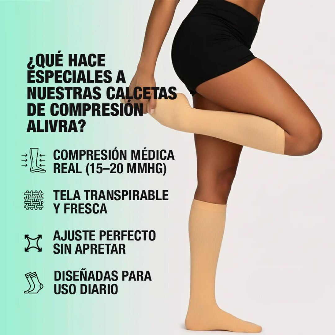 MEDIAS DE COMPRESION - SOPORTE Y COMODIDAD EN CADA PASO