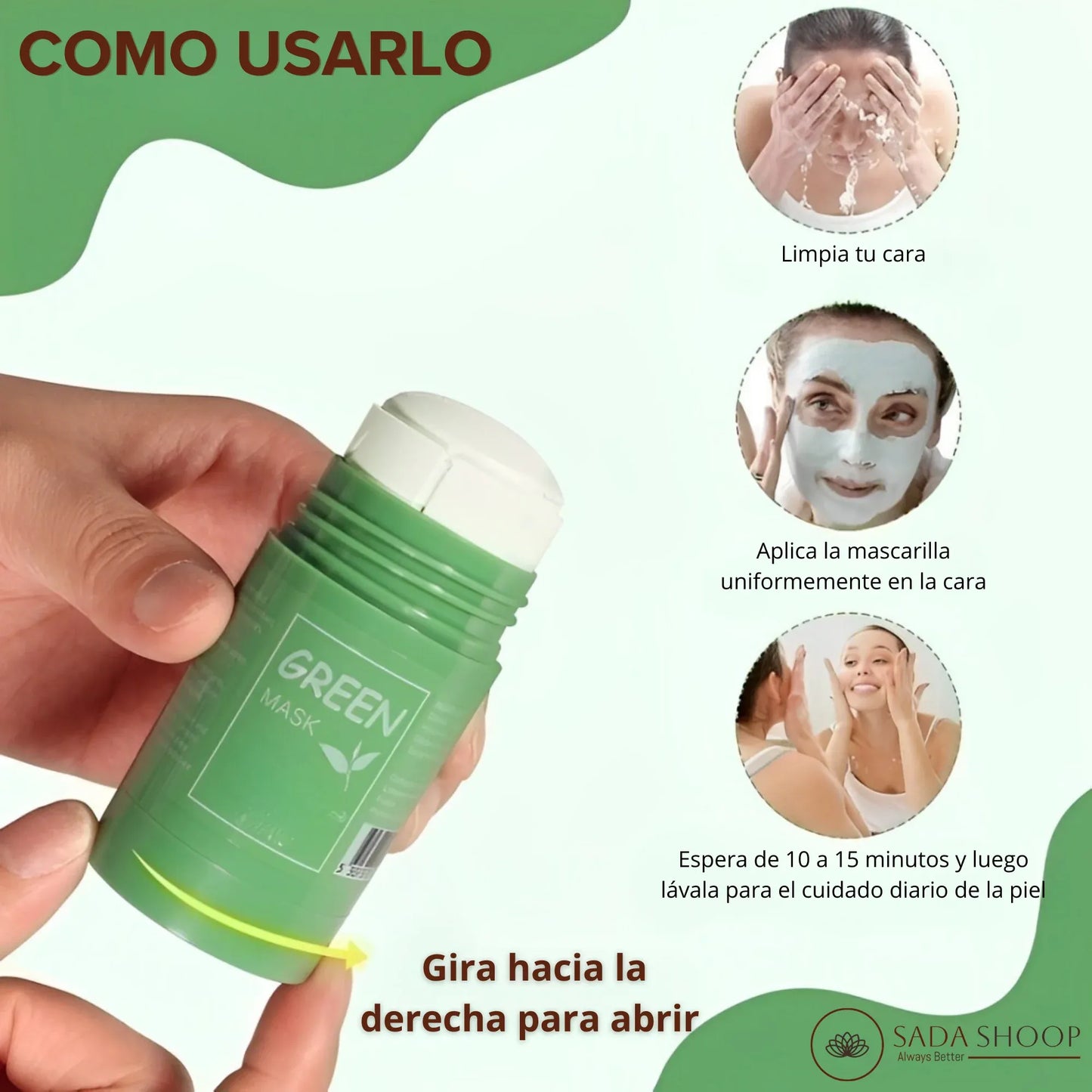 MASCARILLA GREEN MASK TE VERDE