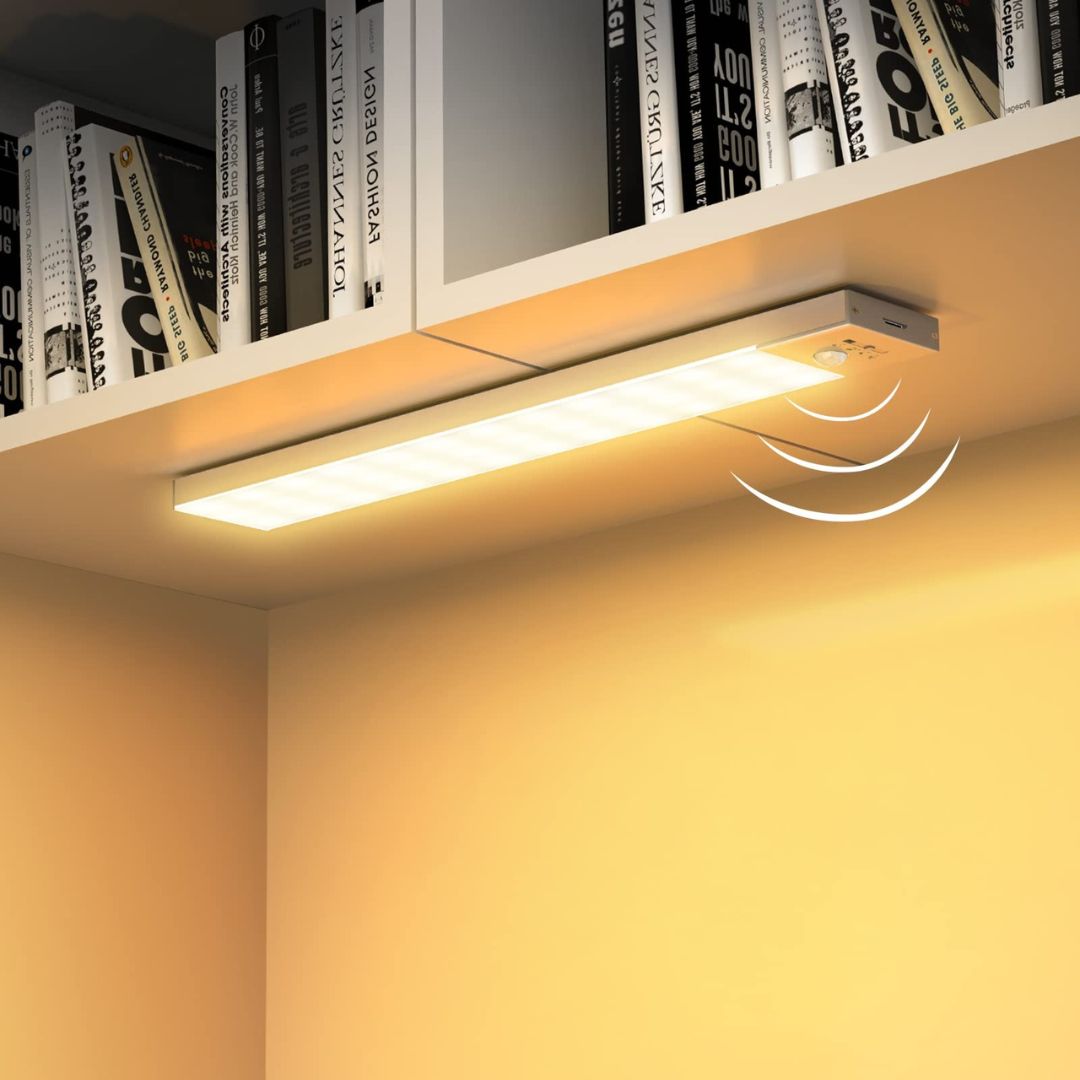 BARRA LUZ LED RECARGABLE CON SENSOR DE MOVIMIENTO