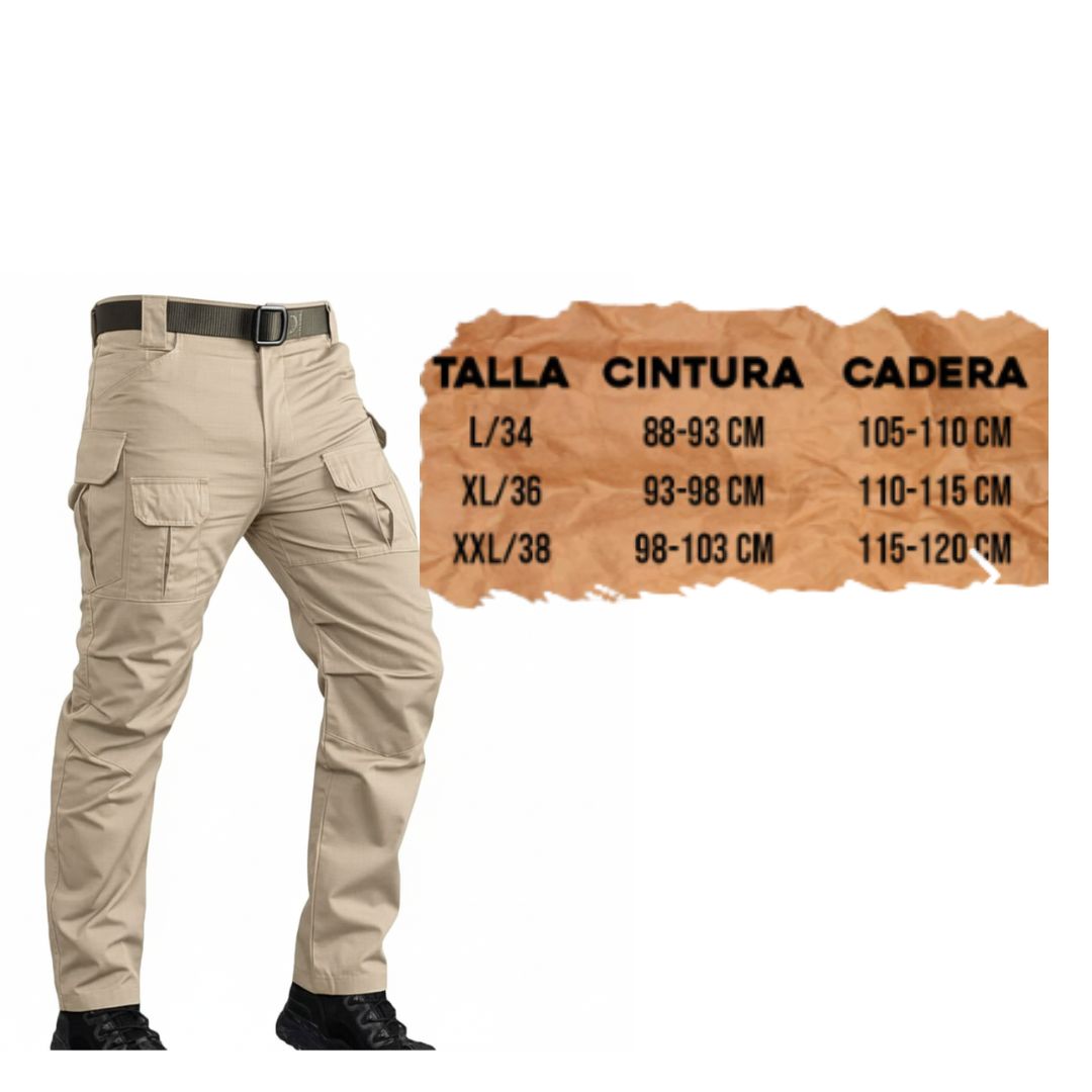 Pantalon Cargo Tactico MK-017