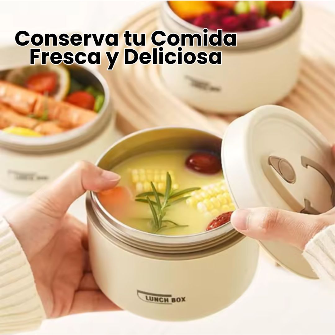 LONCHERA TERMICA 4 CONTENEDORES