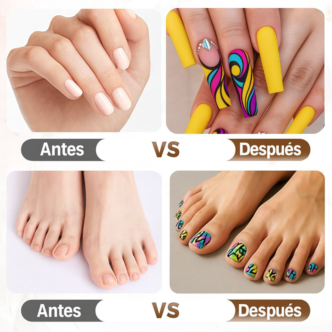 KIT 12 MARCADORES DECORATIVOS DE UÑAS NAIL ART