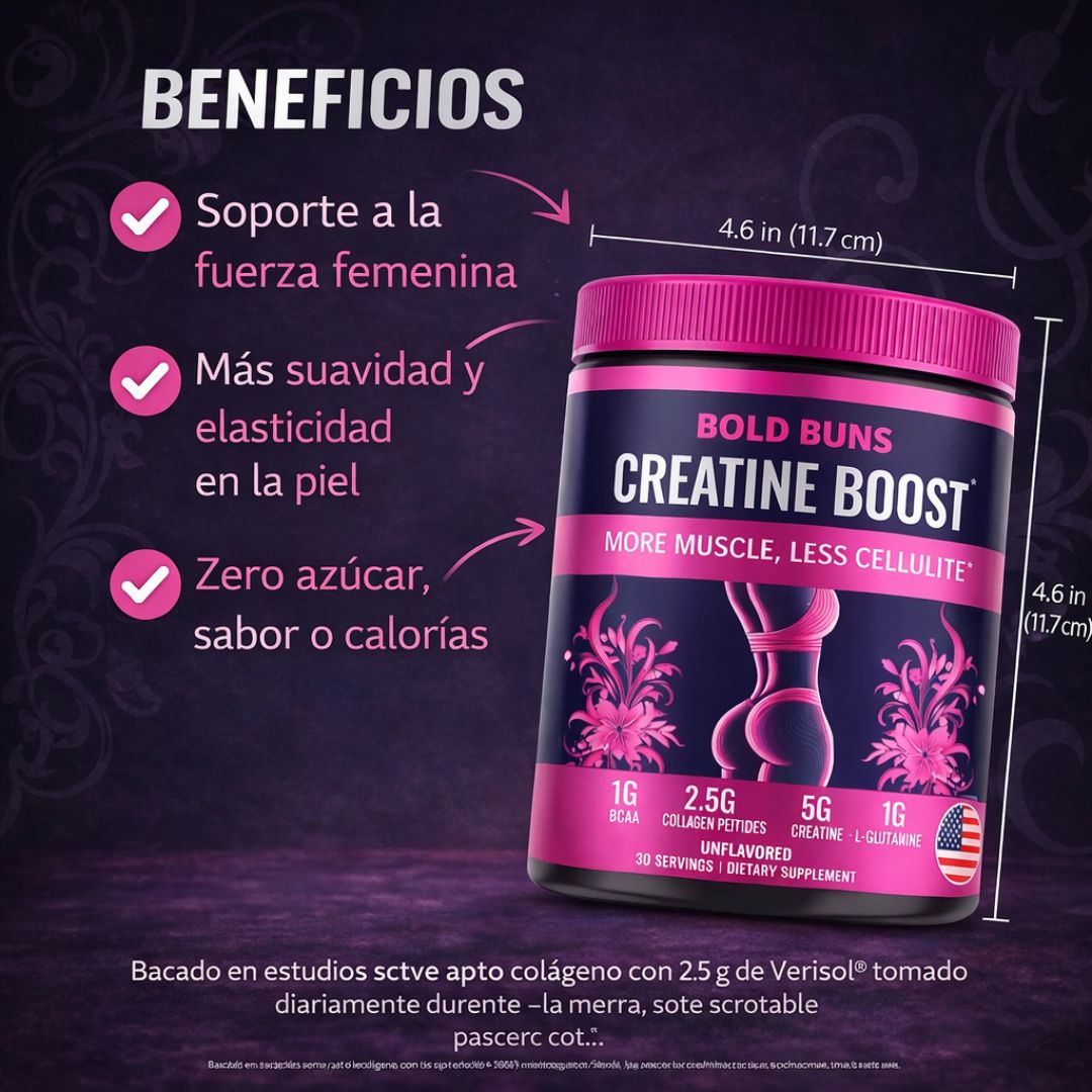 Creatina Boost para mujeres
