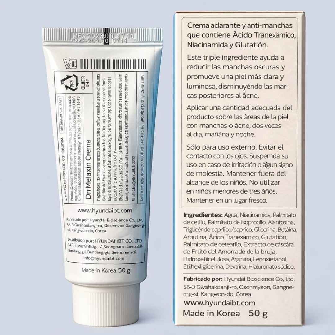 Dr. Melaxin™ – Crema que ayuda a reducir las manchas