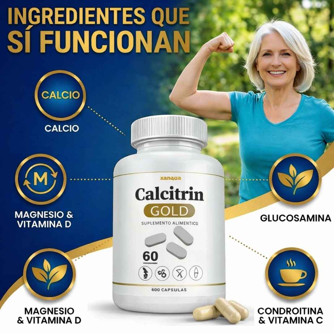 CALCITRIN GOLD-Apoyo diario para huesos y articulaciones