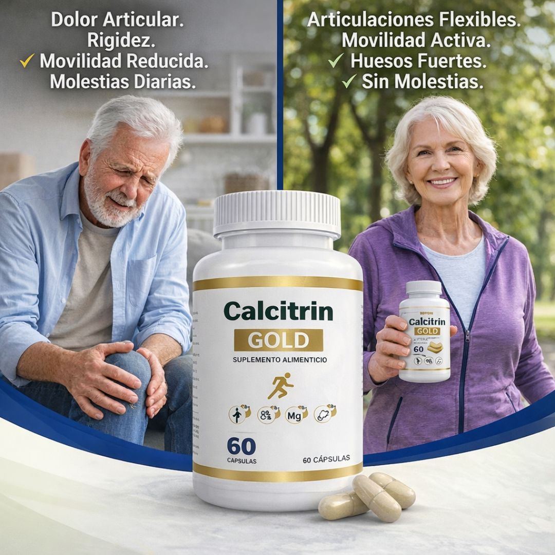 CALCITRIN GOLD-Apoyo diario para huesos y articulaciones