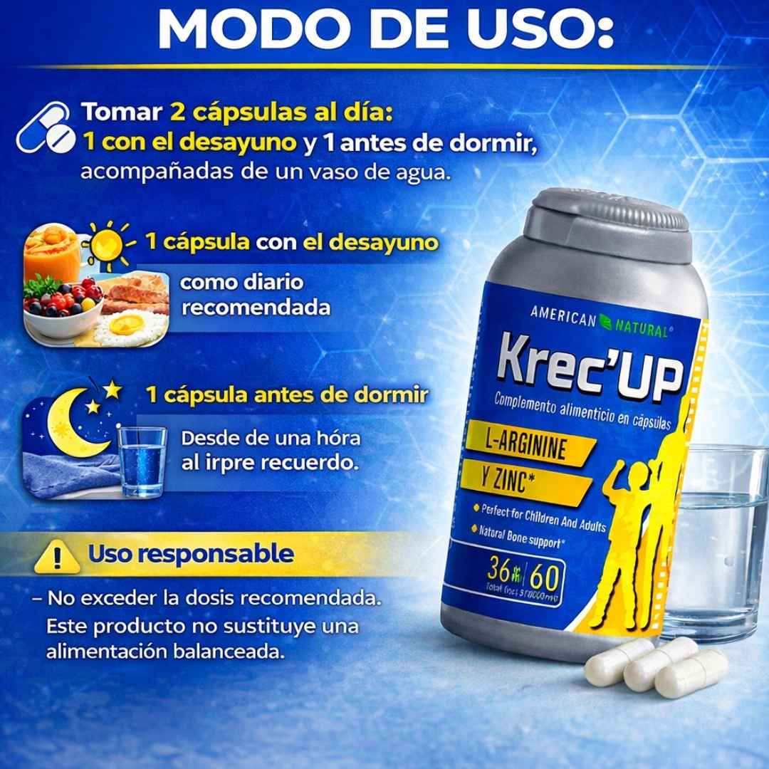 Krec’UP – Apoyo diario para la etapa de crecimiento