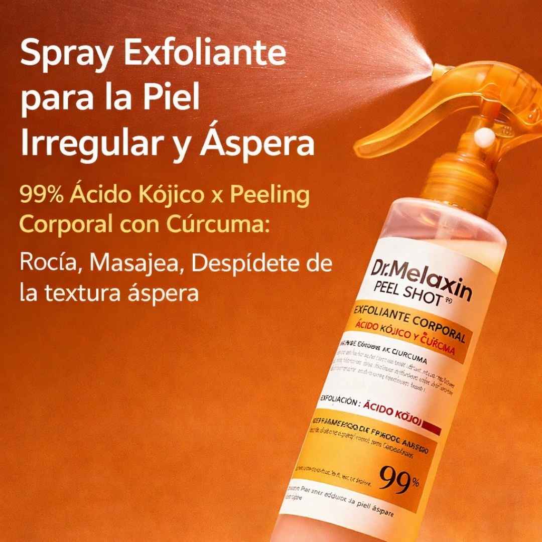 Dr.Melaxin Peel Shot: ¡Rocía y ve el cambio!