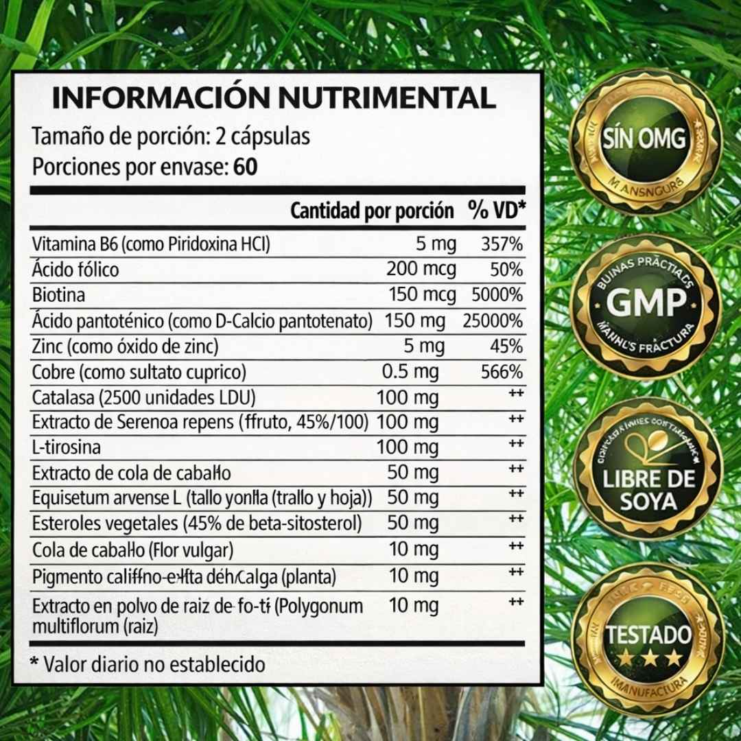 DHT Blocker – Apoyo Integral para un Cabello Más Fuerte y con Mejor Apariencia