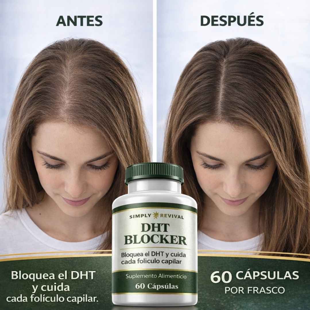 DHT Blocker – Apoyo Integral para un Cabello Más Fuerte y con Mejor Apariencia
