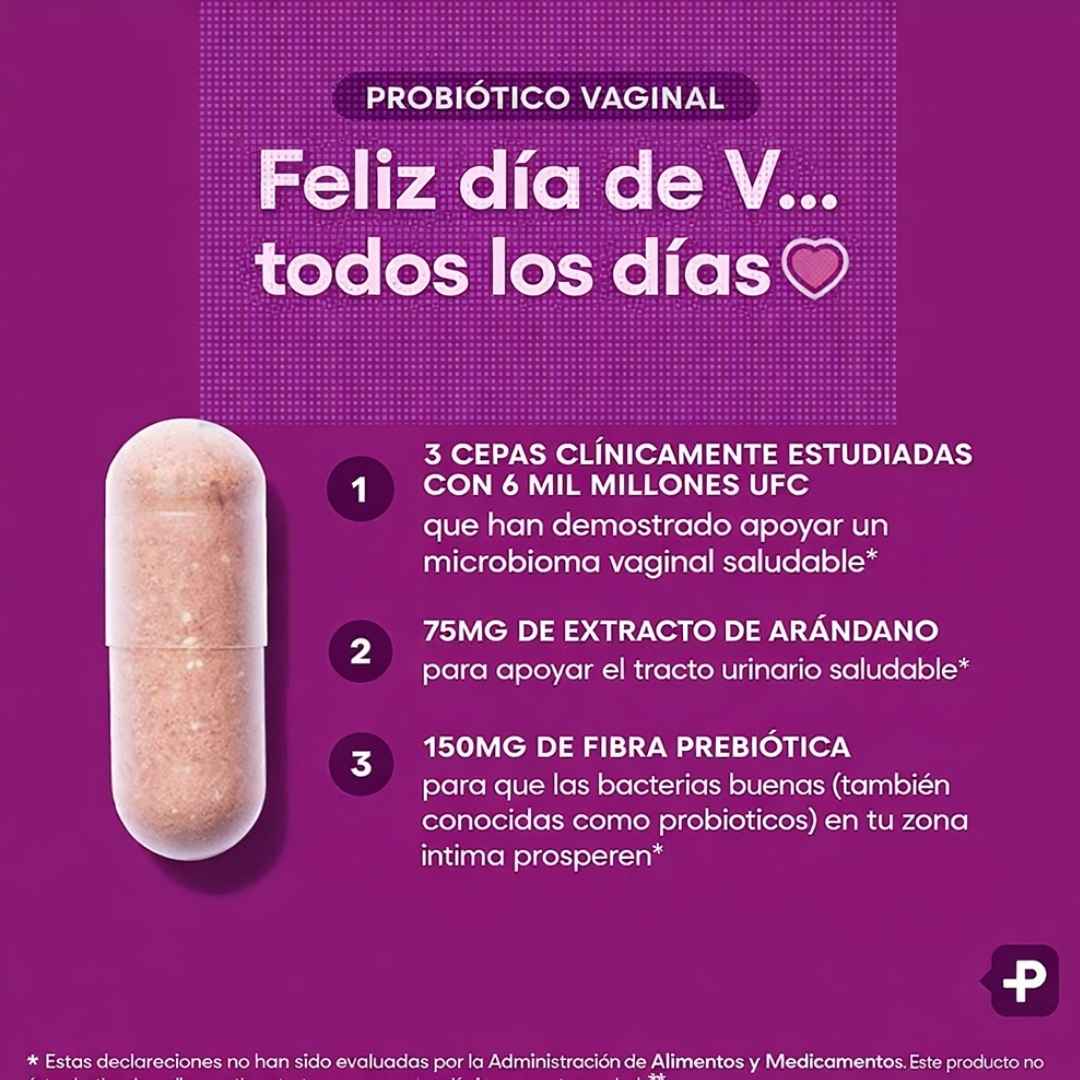 Vaginal Probiotics: Equilibrio íntimo que te acompaña todos los días
