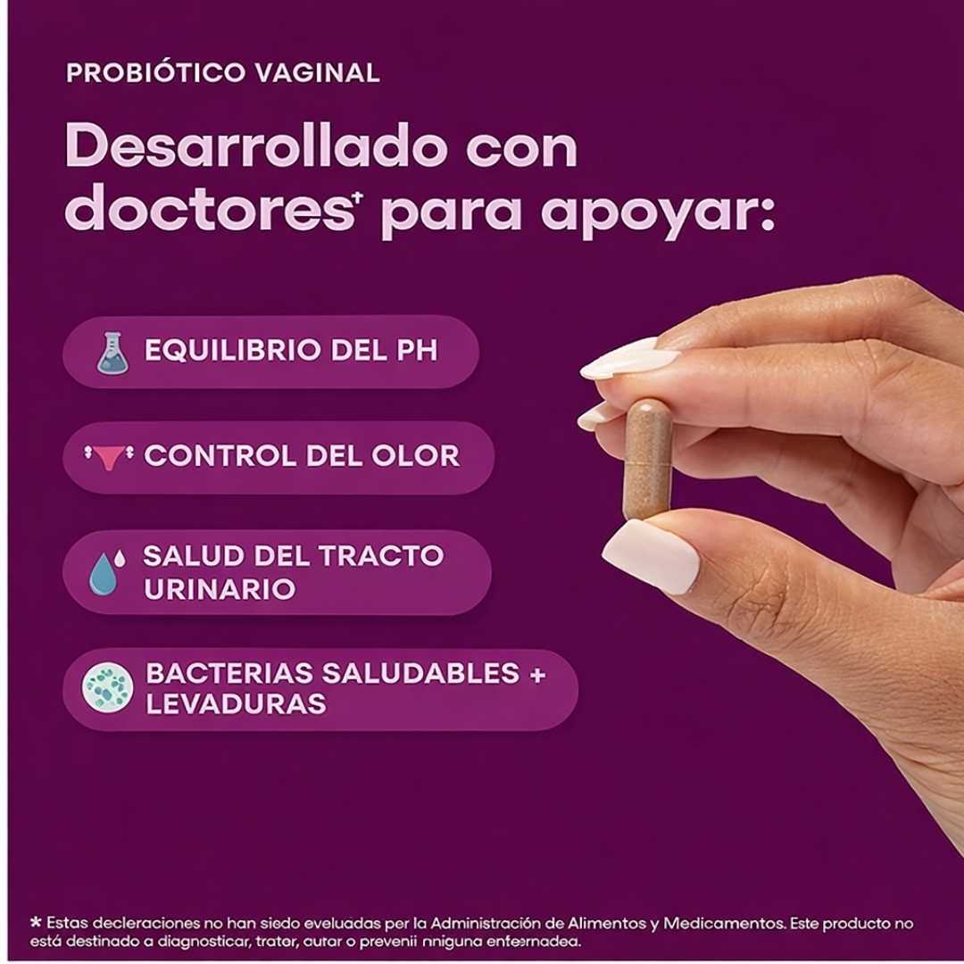 Vaginal Probiotics: Equilibrio íntimo que te acompaña todos los días