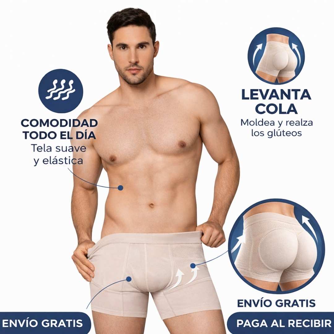 Boxer Levanta Cola para Hombre – Más Forma, Más Seguridad en Cada Outfit