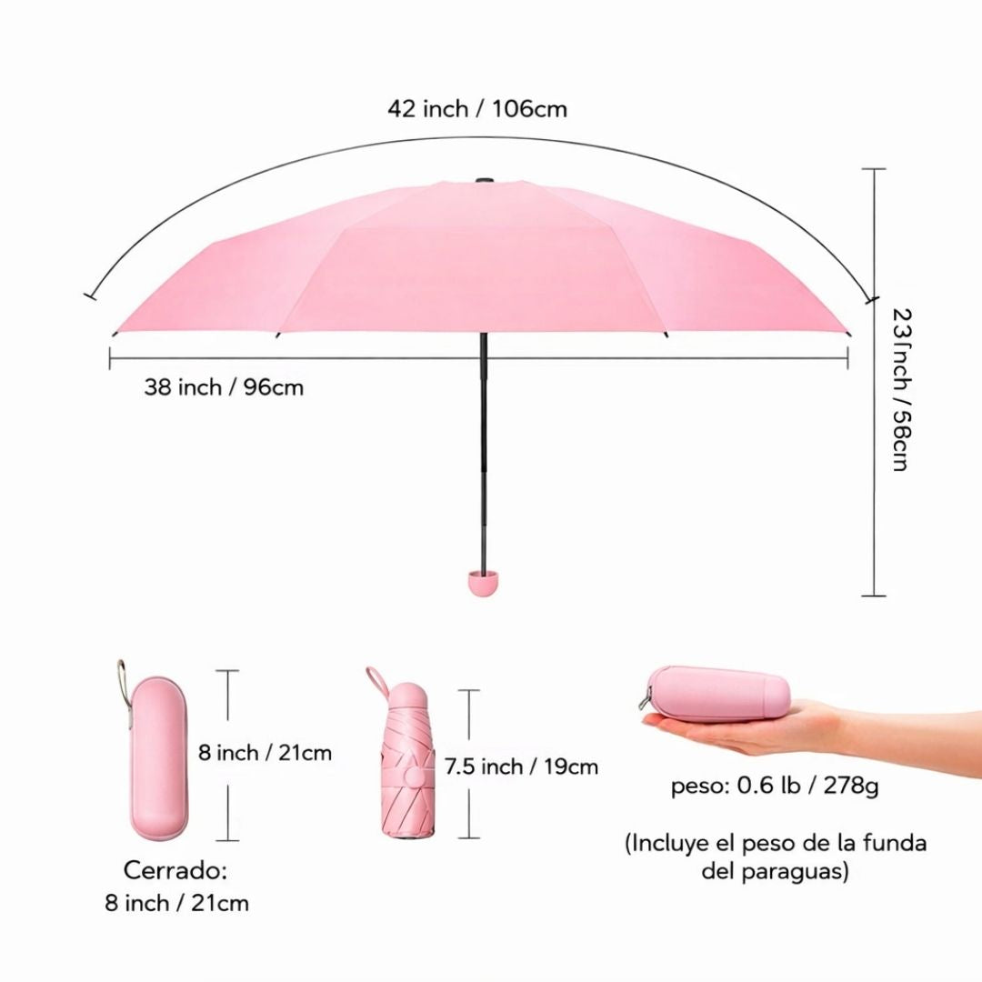 Sombrilla de Bolsillo-Llévala Sin Que Estorbe