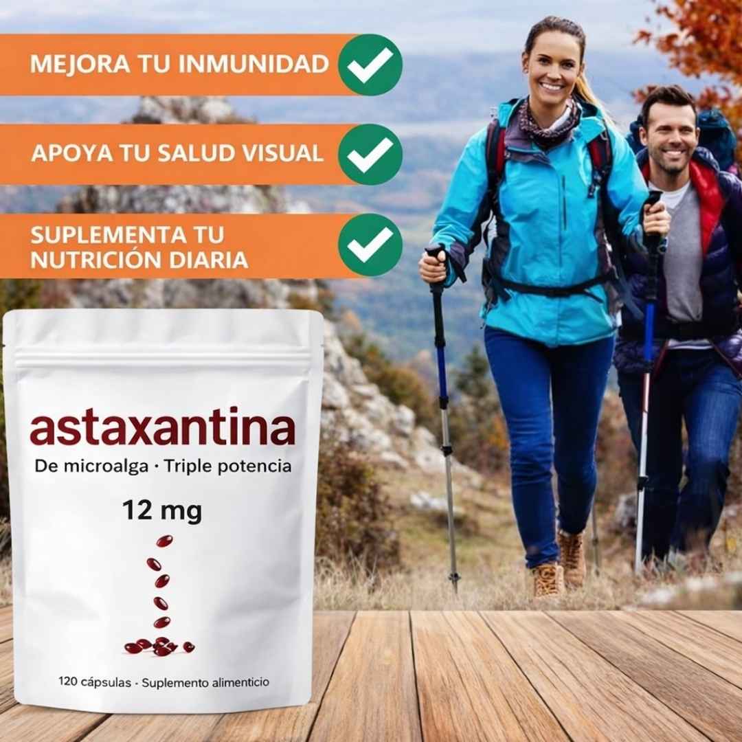 Astaxanthin – Belleza y Protección desde Adentro para tu Piel y tu Vista