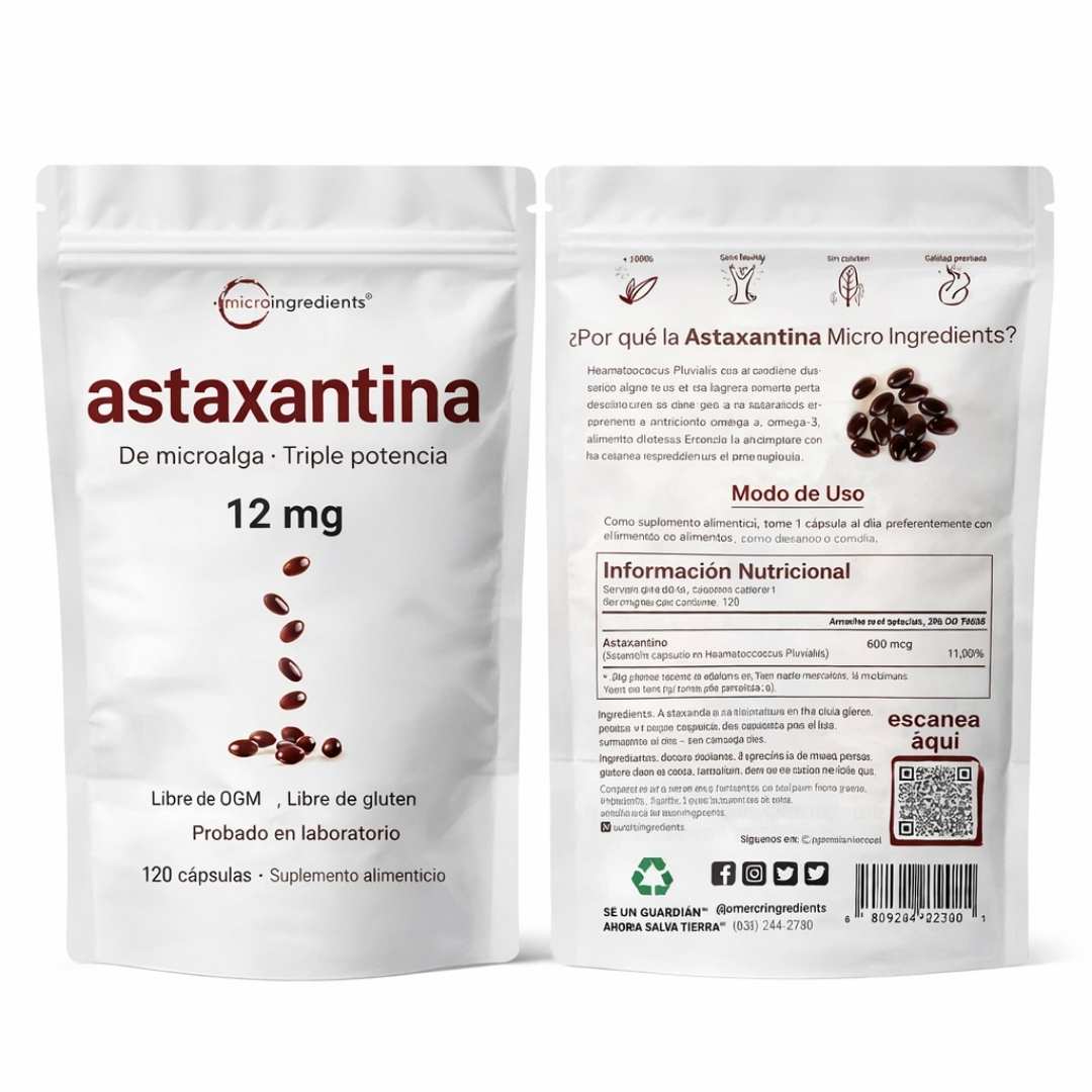 Astaxanthin – Belleza y Protección desde Adentro para tu Piel y tu Vista