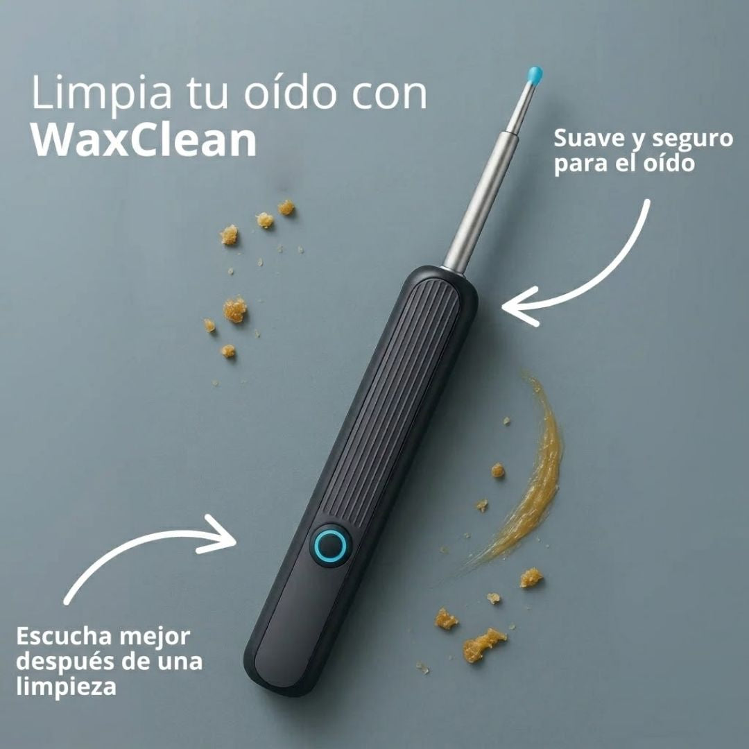 WaxClean: Limpiador De Oídos Inteligente Con Cámara