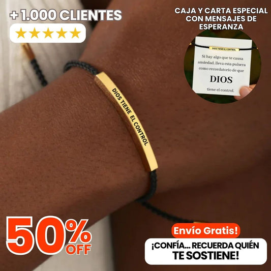 PULSERA DIOS TIENE EL CONTROL
