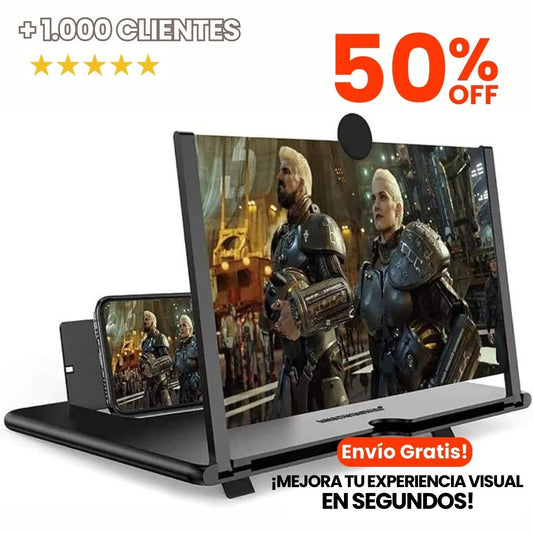 AMPLIFICADOR DE PANTALLA PARA CELULAR