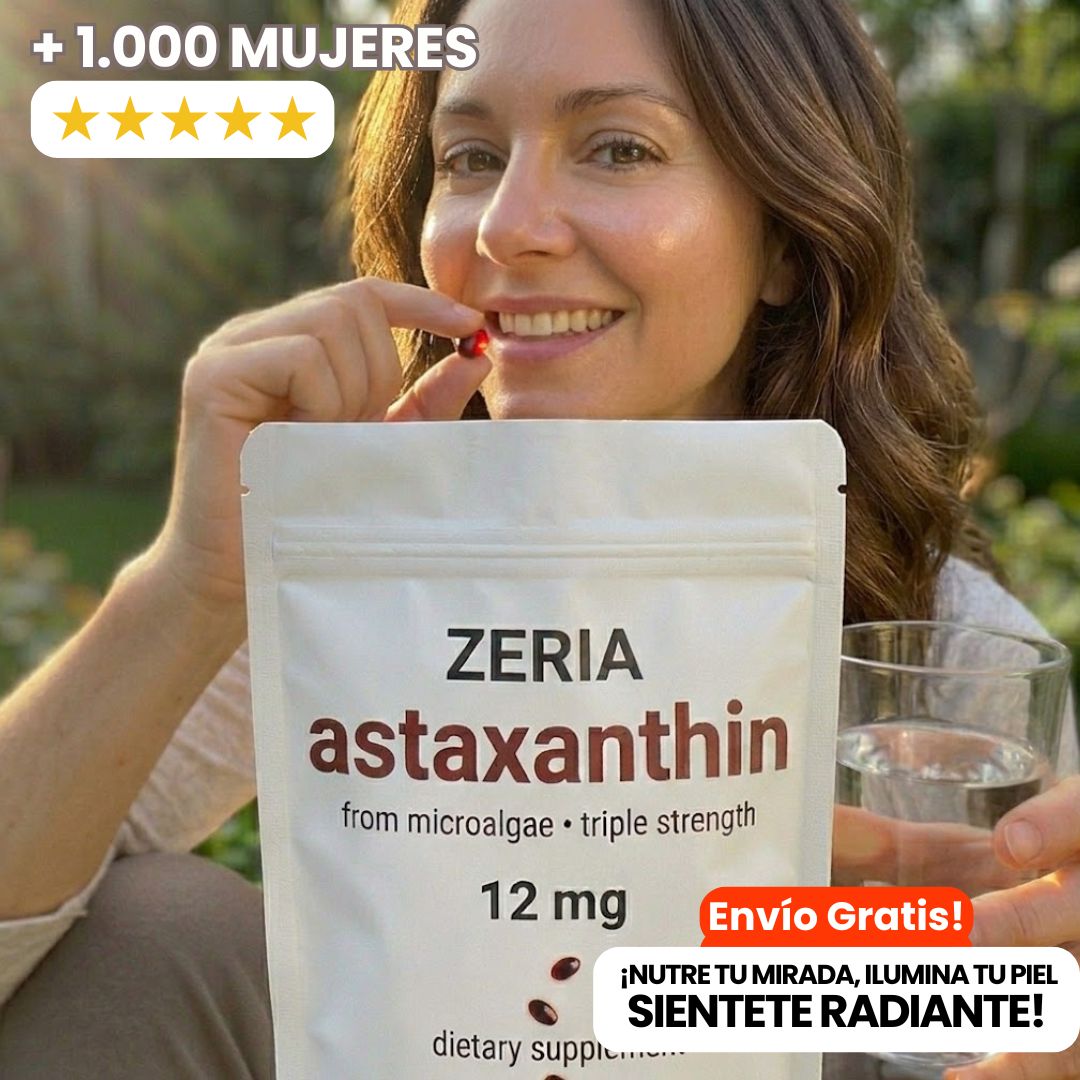 Astaxanthin – Belleza y Protección desde Adentro para tu Piel y tu Vista