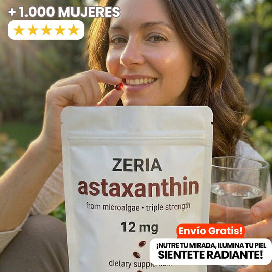 Astaxanthin – Belleza y Protección desde Adentro para tu Piel y tu Vista