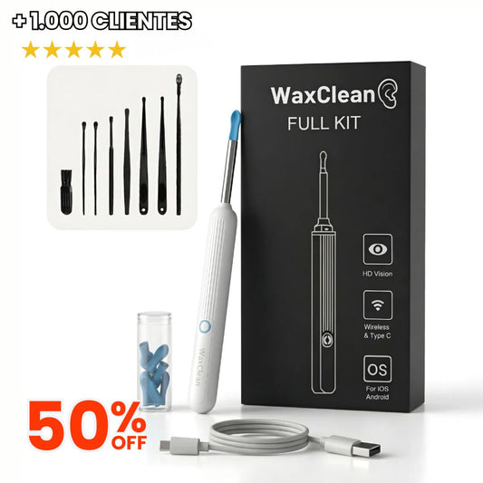 WaxClean: Limpiador De Oídos Inteligente Con Cámara