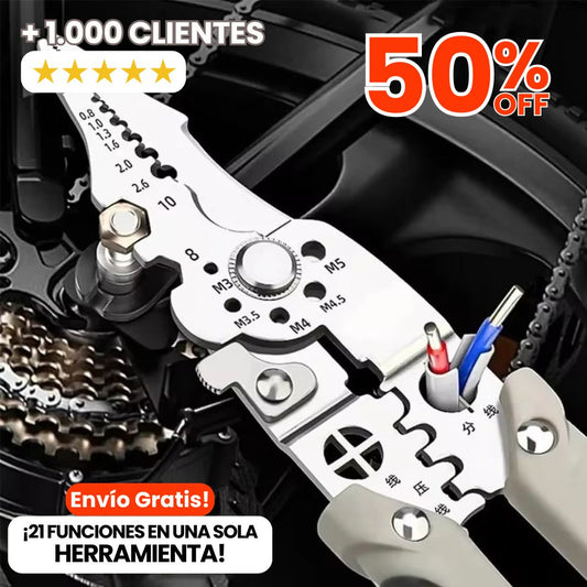 ALICATE MULTIFUNCIONAL 21 en 1