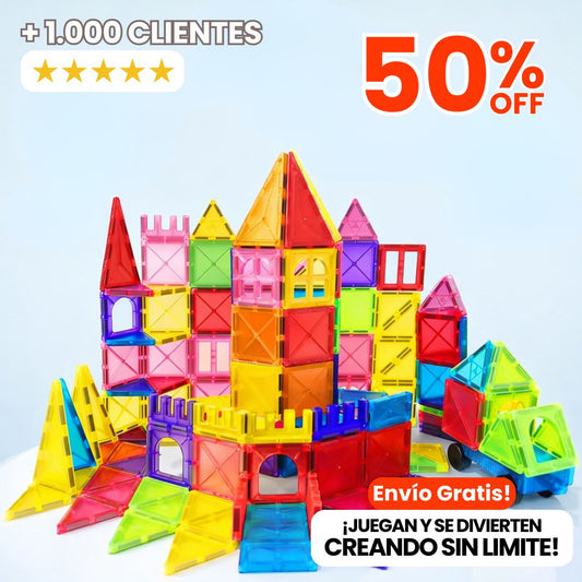 JUEGO DE CONSTRUCCIÓN MAGNETICO 32 pz