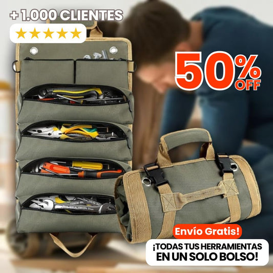 BOLSO ENROLLABLE PARA HERRAMIENTAS