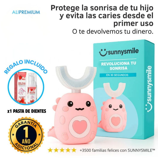 Cepillo Electrico Niños +Espuma dientes