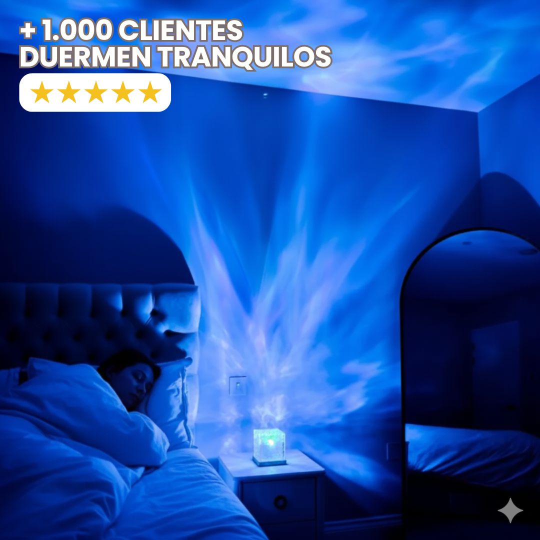 Lámpara Aurora Boreal – Relájate y duerme mejor con luz ambiente terapéutica