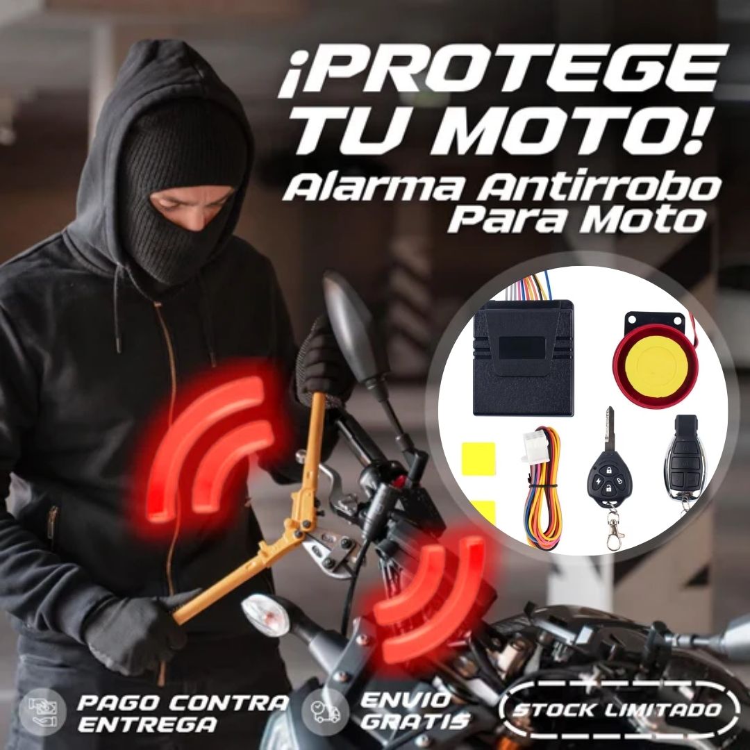 Alarma Antirrobo para Moto – seguridad total al alcance de un botón