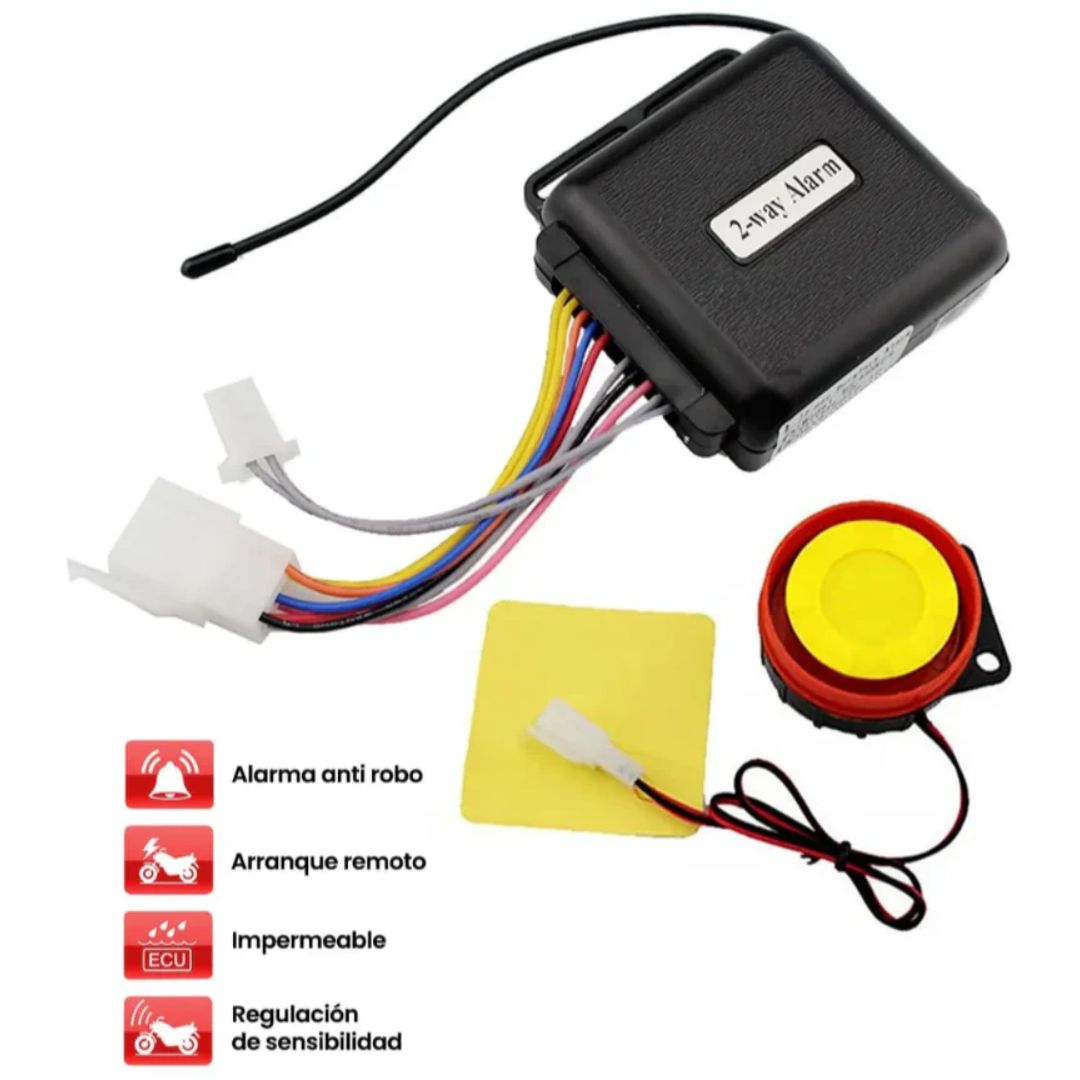 Alarma Antirrobo para Moto – seguridad total al alcance de un botón