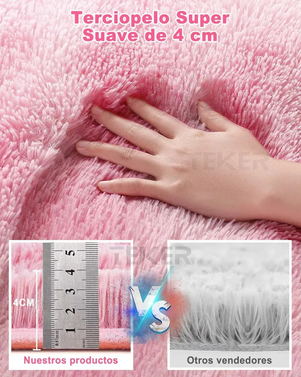 Alfombra Peluche Premium – Suavidad que transforma tu hogar
